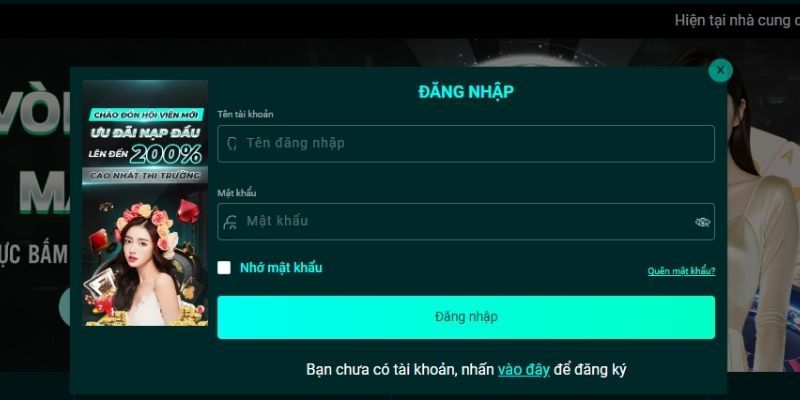 Hướng dẫn đăng nhập yêu cầu thông tin cá nhân cần thiết Hướng dẫn đăng nhập yêu cầu thông tin cá nhân cần thiết
